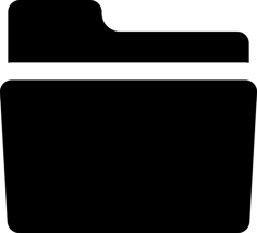 Open Folder Line Art Svg Vector, Free Vectors File